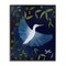 Stupell Industries Heron in Night Forest Framed Giclee Wall Art Design by Michelle Ingari Designs